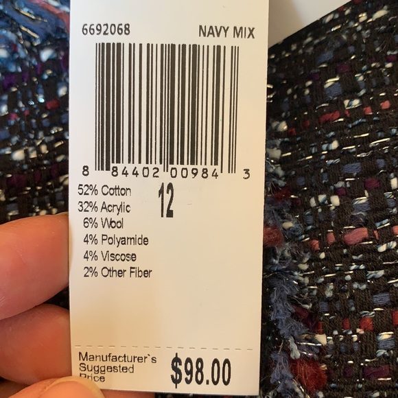 Blazer jacket tweed NWT for the republic - Picture 10 of 10